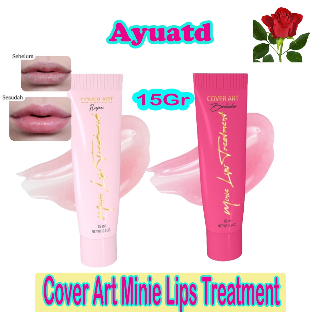 Cover Art Minie Lips Treatment 15gr / lip plumping efect&amp;anti wrinkle