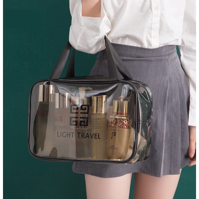 Cosmetic Bag / Tas Kosmetik Transparan - CB002