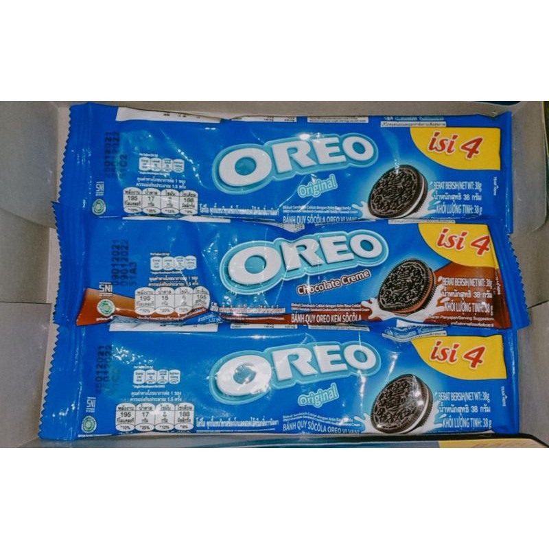 

Oreo Kemasan Baru (1 pack = 12 bungkus) |BACA DESKRIPSI|