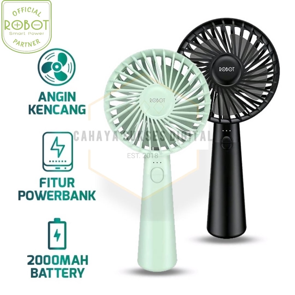 Mini Fan Robot RT-BFS1 2000mA Portable USB Mini Fan