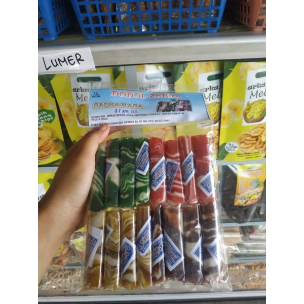 

Cemilan khas garut Dodol garut ZEBRA