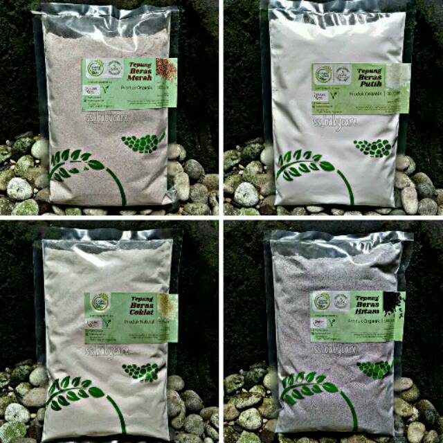 

Tepung Organik Kemasan 200 gr Lingkar Organik| Tepung MPASI Organik