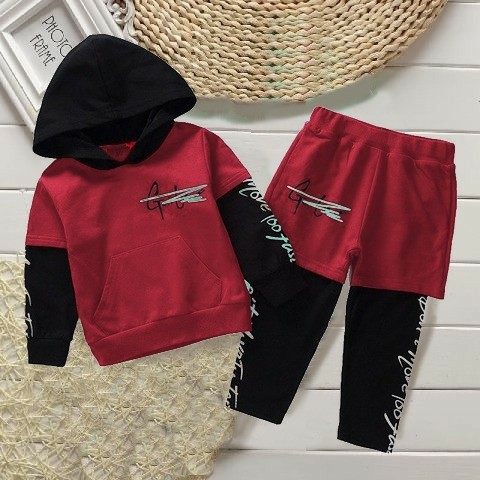 002 G8 SET ARGUS HODIE KID Baju Anak Stelan Modern Bagus  Baru Murah Grosir Tanah Abang