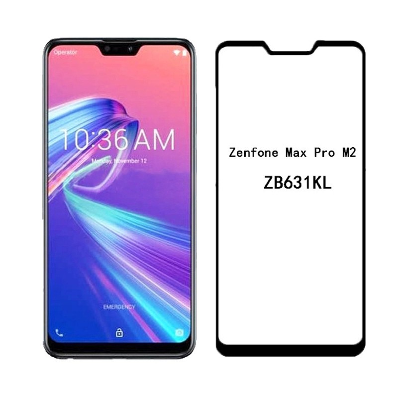 Tempered Glass Full Cover 6D Zenfone Max Pro M2 - MAX M2 - Tempered Full Cover