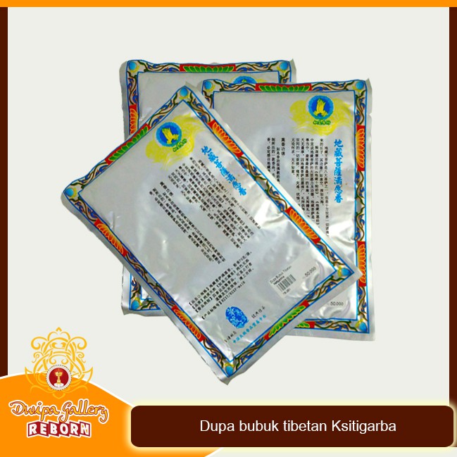 Dupa Bubuk Tibetan Ksitigarbha hijau 70 gram