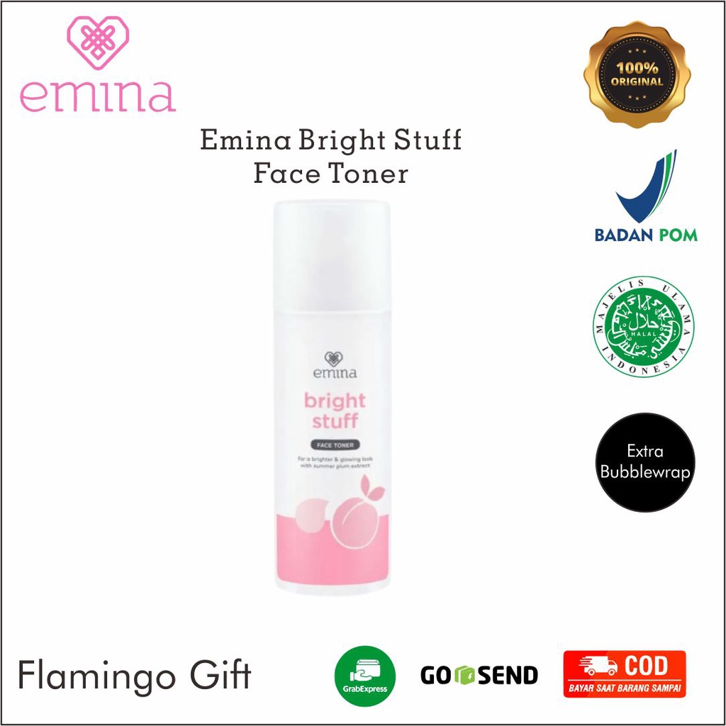 BPOM Emina Bright Stuff Face Toner 100 ml