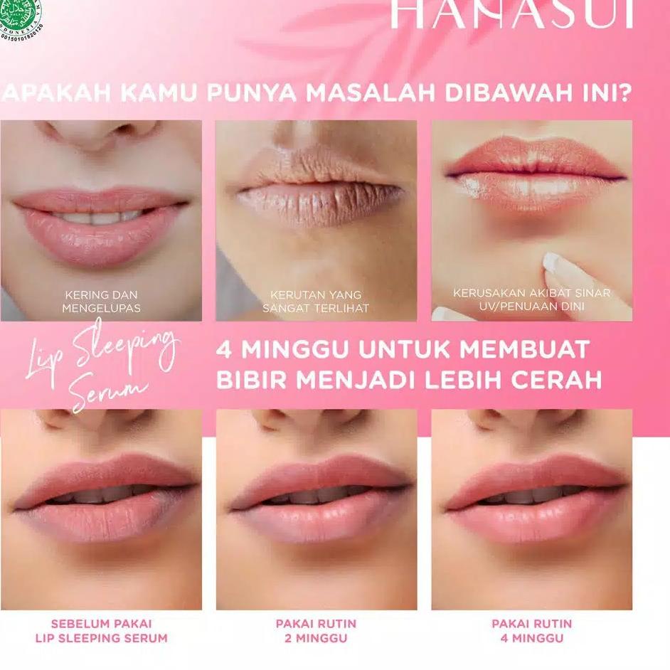 HANASUI Lip Sleeping Serum 12gr 4S3