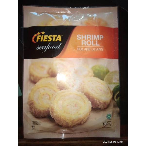 

FIESTA Shrimp Roll 180 gram isi 8 pcs