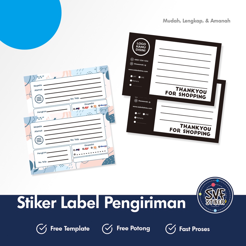 

Stiker / Sticker Label Pengiriman / Olshop
