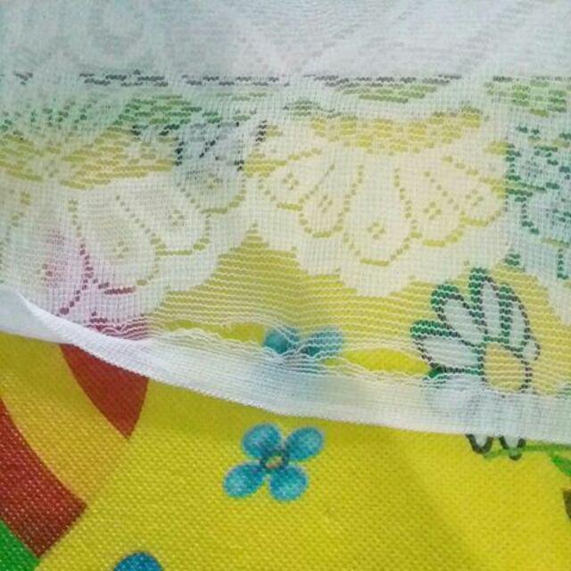 Tirai Jendela Rumah Putih Polos/vitrace/puring/daleman/kerai/gorden/rumah/jendela