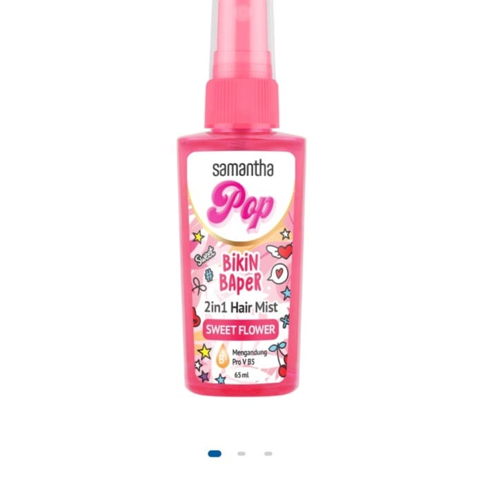 SAMANTHA HAIR MIST 2 IN 1 65ML PARFUM RAMBUT TRETMENT KOSMETIK