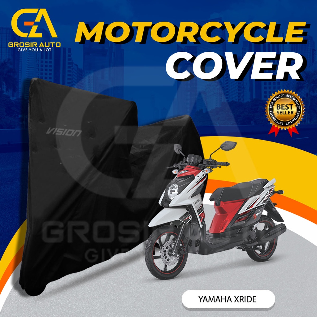 Cover Motor MURAH/Sarung Motor MURAH XRIDE, MIO, SCOOPY, FINO, SUPRA/Penutup Motor Vision Indoor