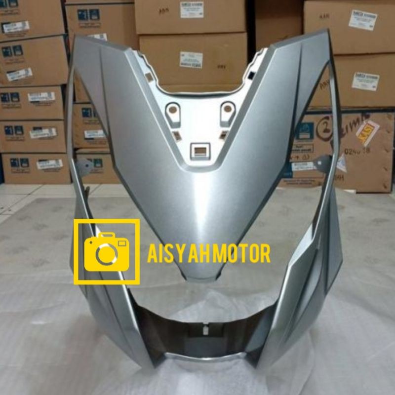 Cover Dasi Tameng Honda Beat Street Warna Silver Doff Tahun 2017