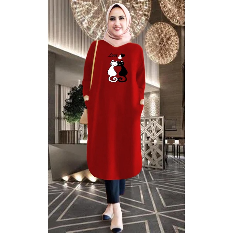 Tunik wanita / tunik murah / tunik kekinian / tunik panjang / tunik import / tunik jumbo