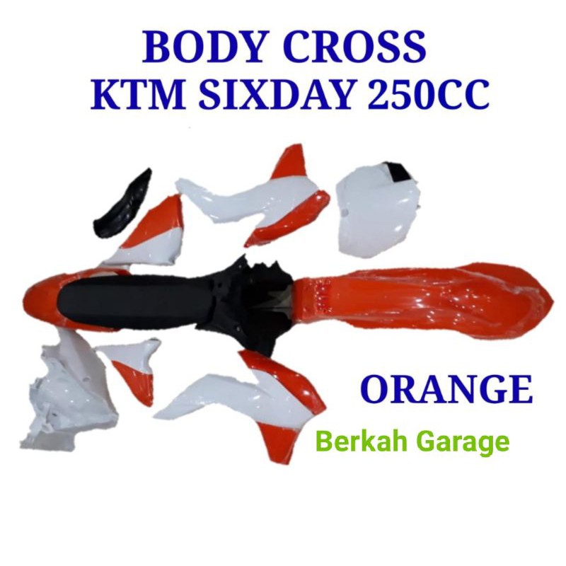 Body CROSS KTM SIXDAY 250 CC Full Set