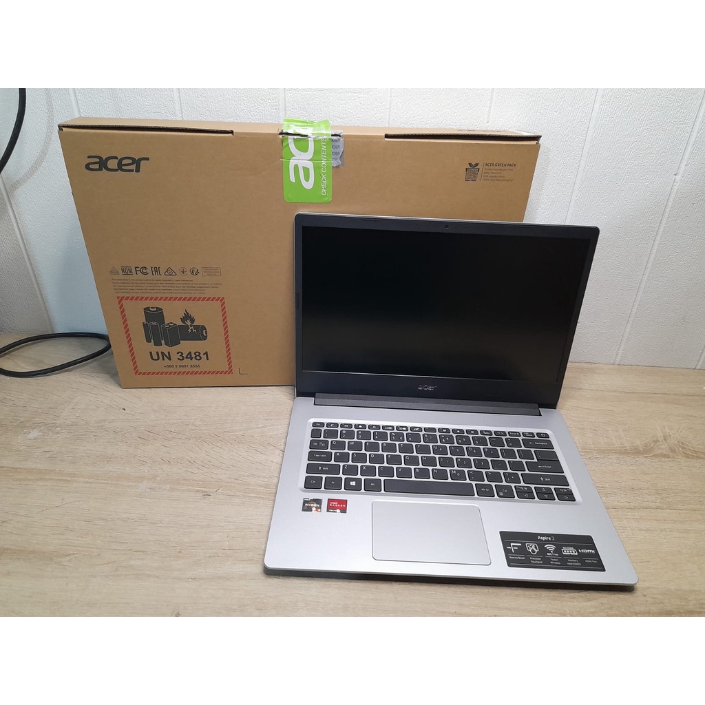 LAPTOP ACER A314 R3 3250 8GB 512SSD 14 WIN11