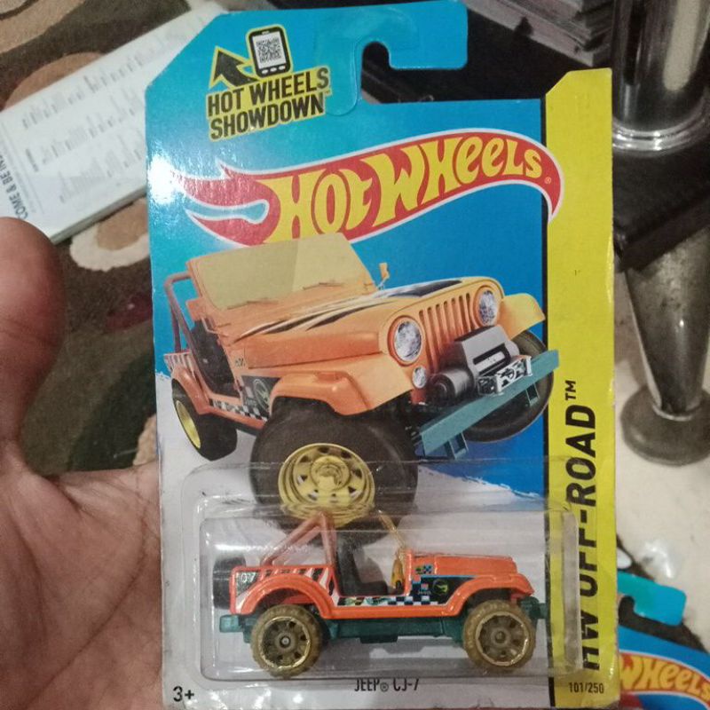 Hot wheels Jeep CJ-7 Treasure Hunts Reguler
