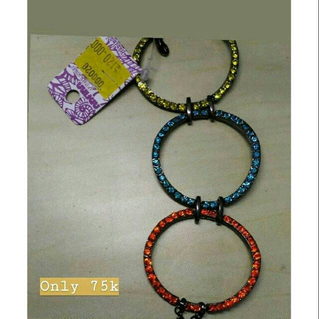 Gelang swarovski 3 warna