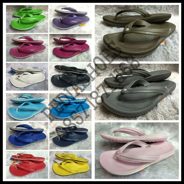 (SALE) SANDAL JEPIT PRIA WANITA CROCS BANDFLIP CROCBAND FLIP ORIGINAL