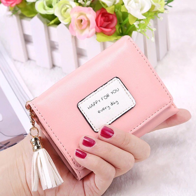 TIKTOK - DOMPET TASEL - Dompet Lipat Mini MORYMONY BISA COD