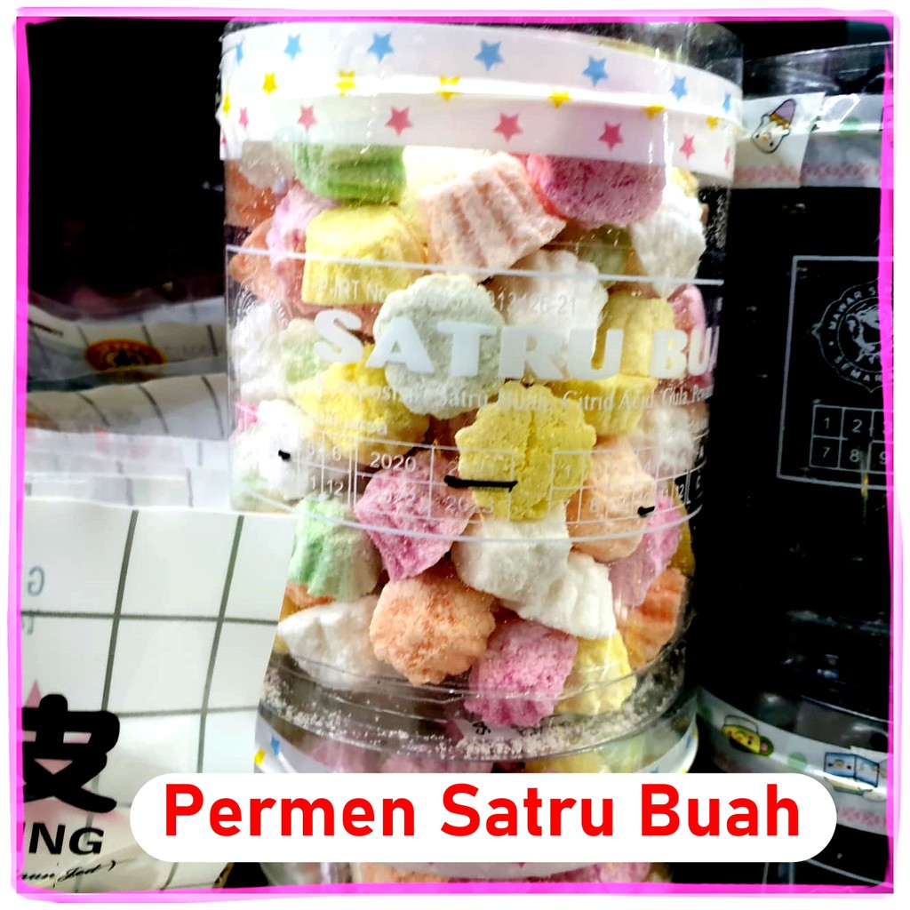 

permen JADUL candy satru buah asem manis krenyess 250 gr