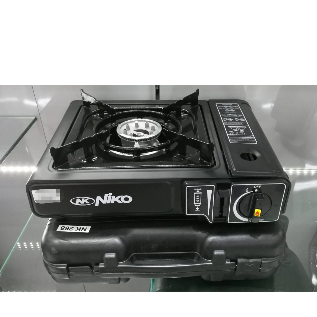 HC Bulgogi Pan 32cm Grill Panggangan BBQ + Kompor Portable NIKO NK268