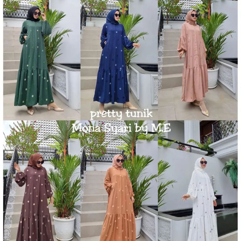 PRETTY tunik dress by Mona syar'i