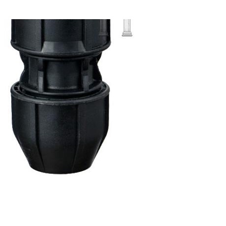 ▼ Coupling / Coupler / Socket (soc) - 63 mm / 2" - khusus pipa HDPE ➵