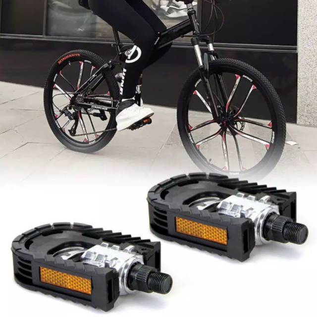 Pedal Sepeda Lipat / Folding Bike Aloy plastik