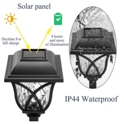 Lampu Taman Solar Tenaga Surya Lampu Taman Tancap Garden type 2 [READY STOCK]