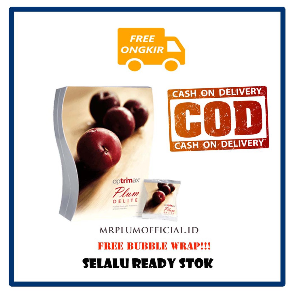 Buah Plum Delite Diet Detox Kurus Slim BPOM Optrimax Herbal Original Aman Healthy Fruit Optimax