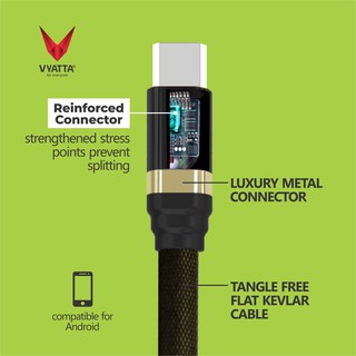 VYATTA V Cable / Kabel Data Type C - VOOC, Huawei