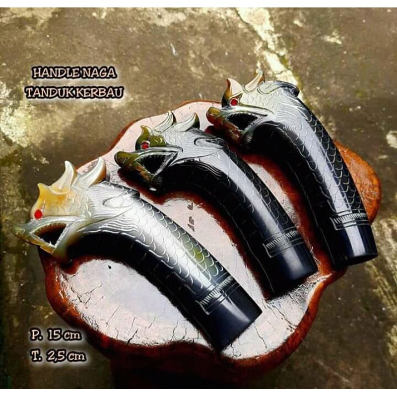 gagang golok tanduk kerbau
