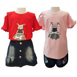 Setelan Anak  Perempuan Import Baju Pakaian Fashion Stelan 