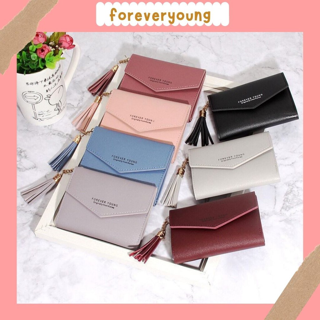 (Fy)Dompet import dompet Wanita dompet Lipat  Dompet Mini Import dompet wanita murah real pic