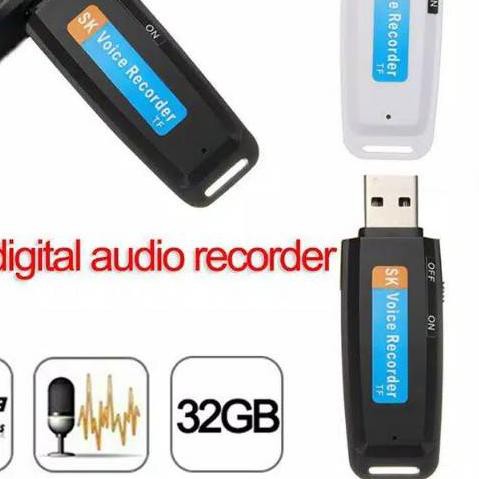 ✯ Perekam suara spy digital perekam suara tersembunyi usb port ◘