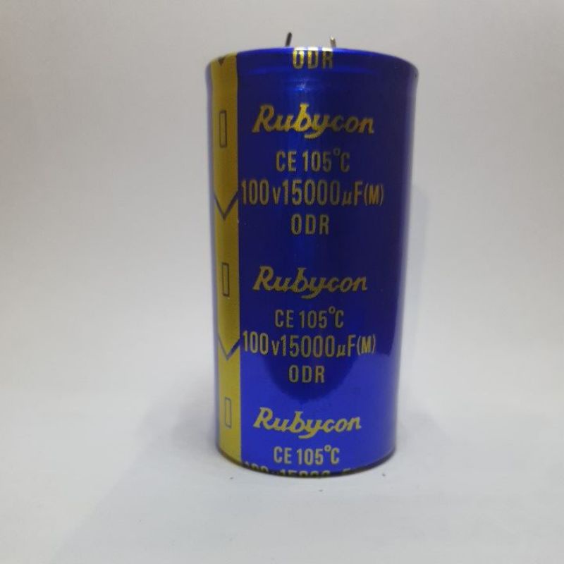 Elco 15000UF/100V Rubycon Blue