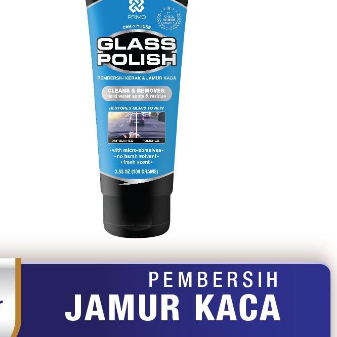 zdw-258 Pembersih Kaca Mobil PRIMO GLASS POLISH 100gram 