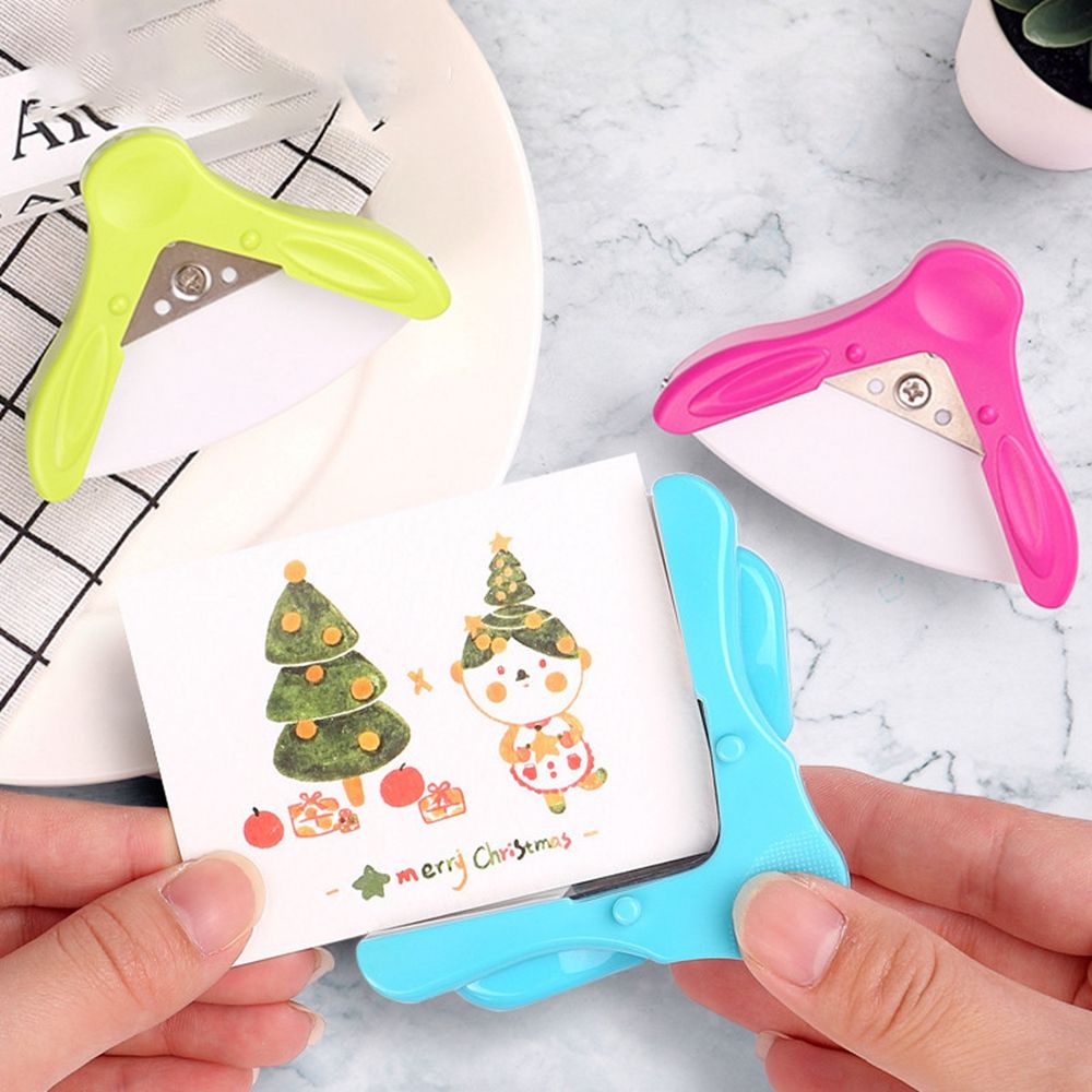 ELEGANT 1 pcs Round Paper Punch 5mm Border R5 Border Punch Corner Cutter Cute Paper Crafts for Home, School, Office Useful DIY Photo, Card Handmade Scrapbook tools/Multicolor