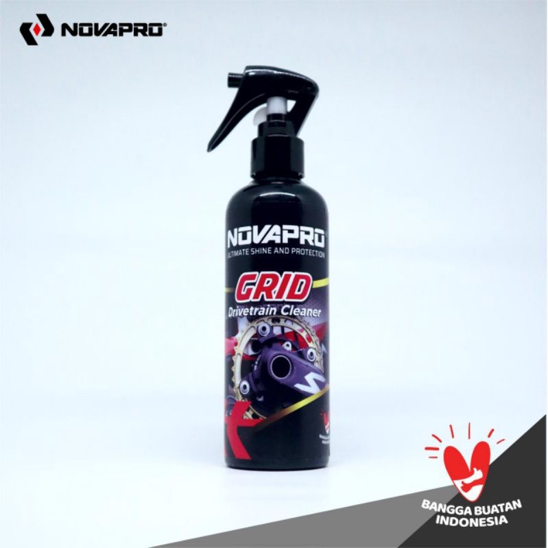 Novapro - Pembersih Rantai Dan Gear Sepeda Grid 250Ml