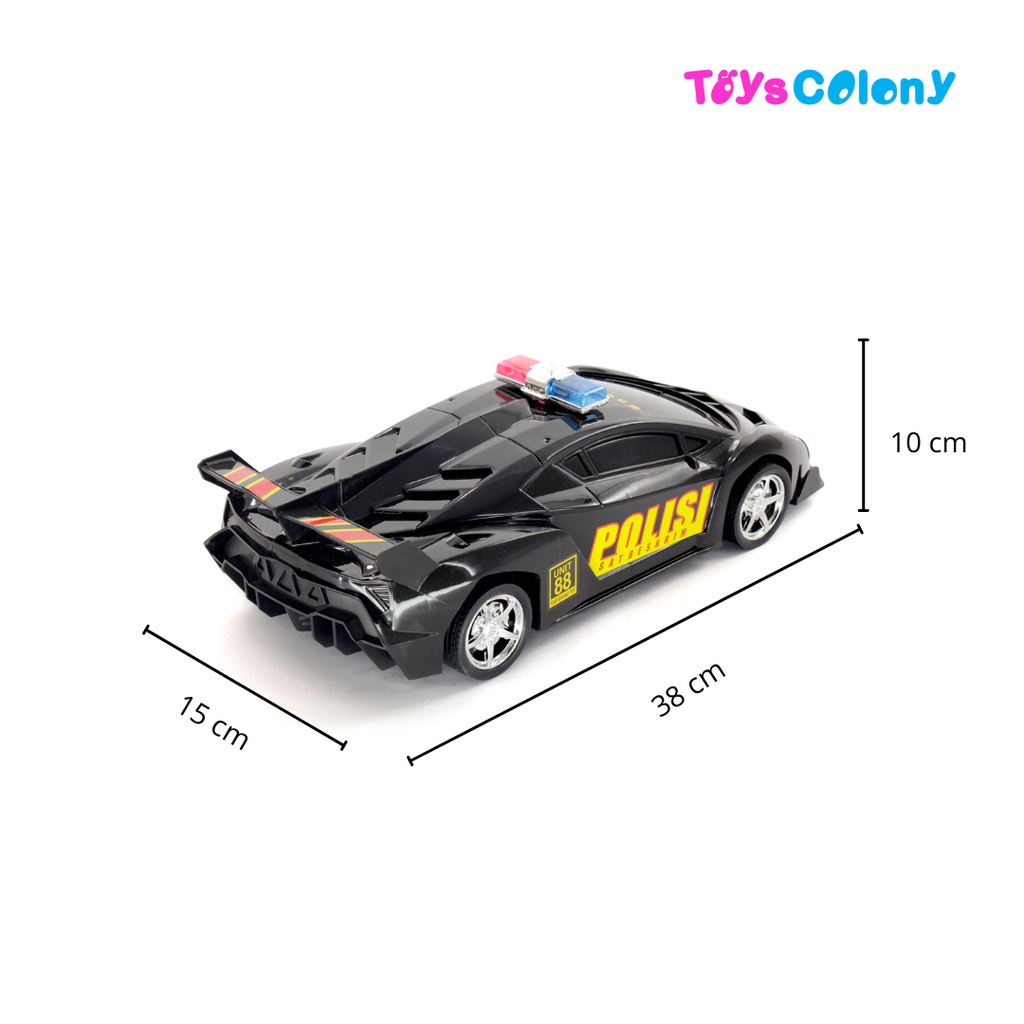 REX-MOBIL REMOTE CONTROL LAMBORGHINI POLISI INDONESIA RKC02098-1