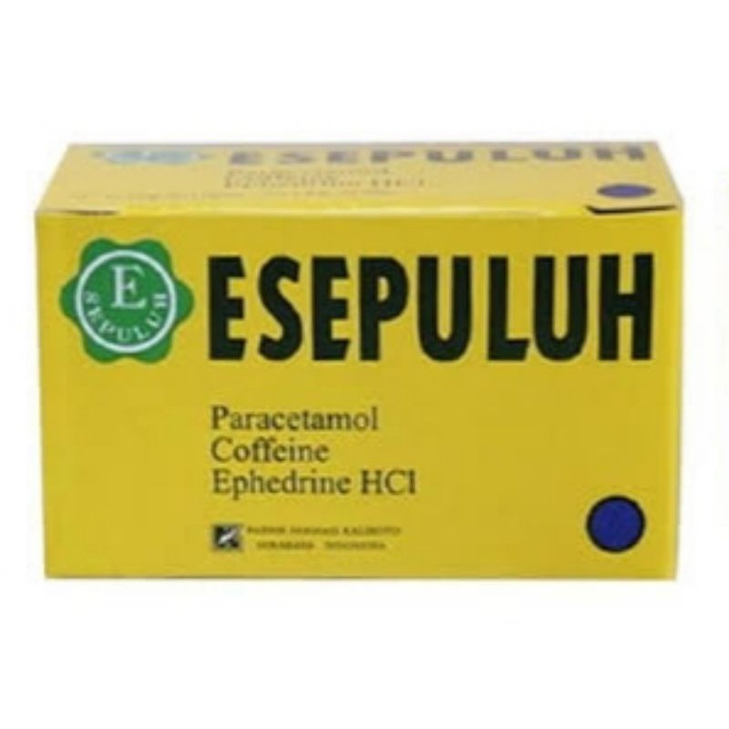 esepuluh 100tab 100tablet 100's 100 tab tablet 25x4 25strip 25 strip / box