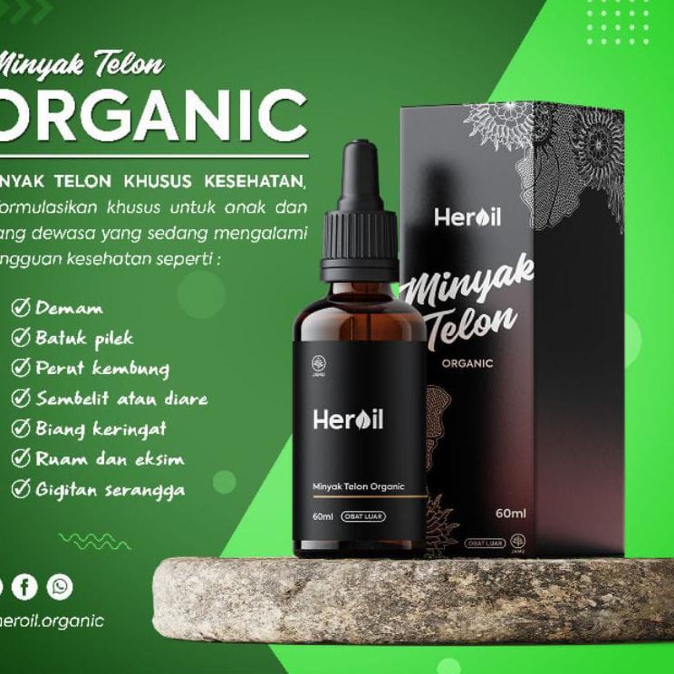 Terbaru.. Minyak telon herbal / Organik heroil tanpa bahan kimia tambahan