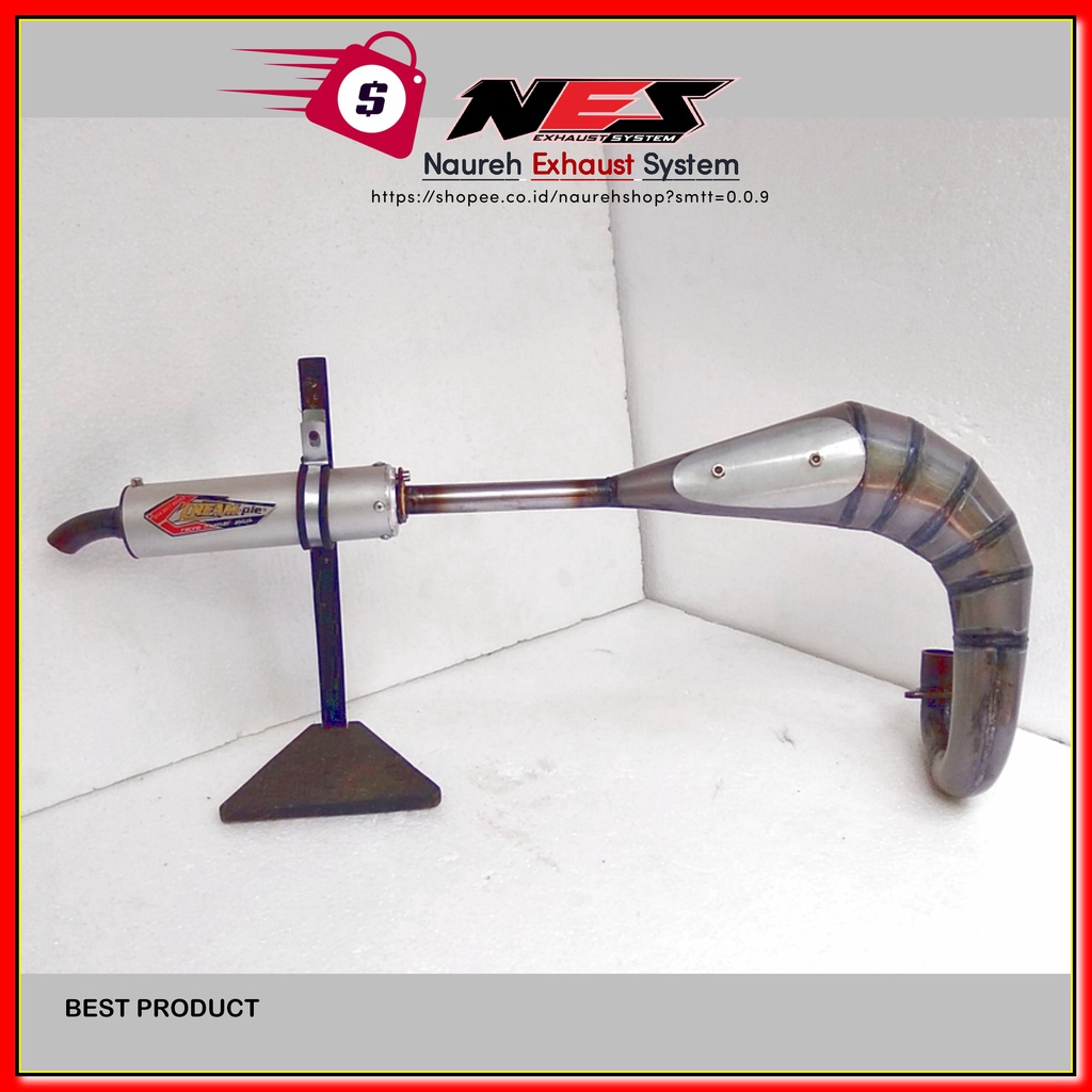 Knalpot f1zr udang lobster yamaha SS2,SS1/ Ekzos gtx trail galvanis Paip Creampie