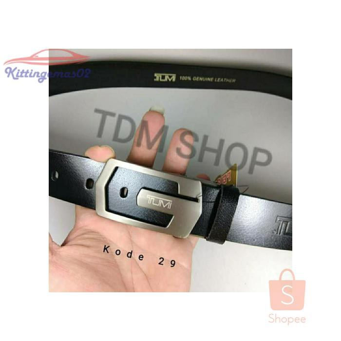 IKAT PINGGANG PRIA GESPER SABUK KTG2I32 TUMI KULIT ASLI