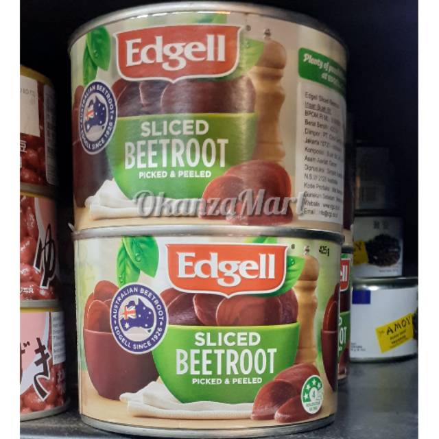 

Edgell Sliced Bettroot 425gr