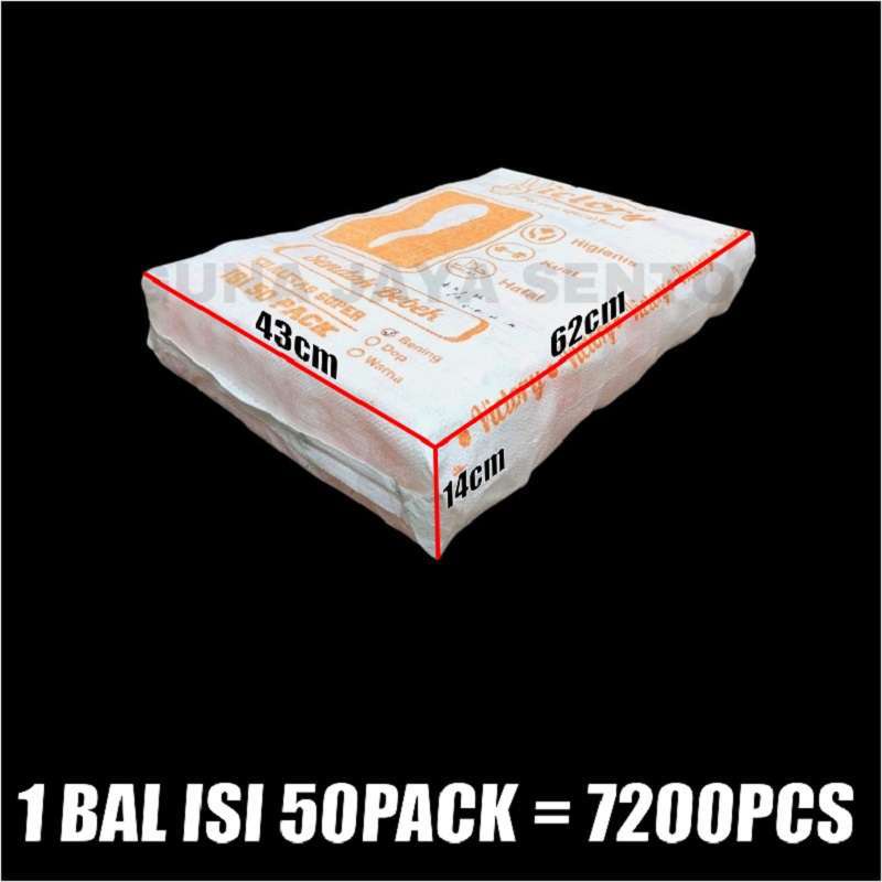 Sendok bebek 2880pcs per ball Sendok murah bening plastik Surabaya