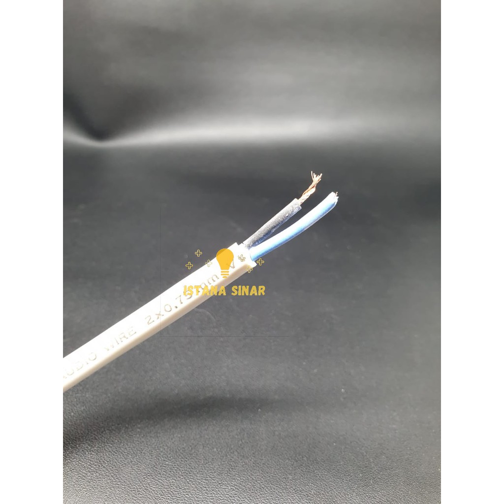 Kabel listrik HY Heles 2 x 0.75 / Kabel Rambut / Kabel Serabut