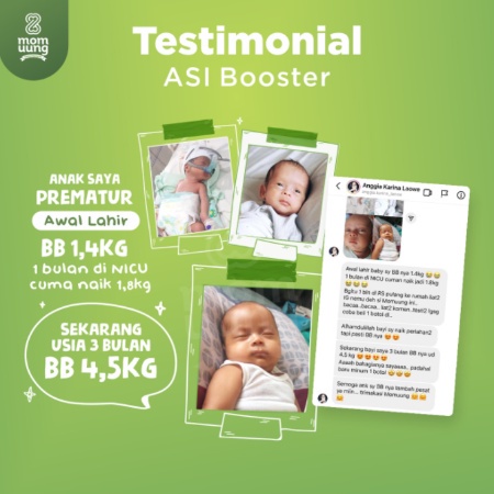 Mom Uung 60 kapsul Asi Booster Momuung Pelancar ASI Vitamin Ibu Menyusui Halal BPOM 60 Kapsul Original Jakarta