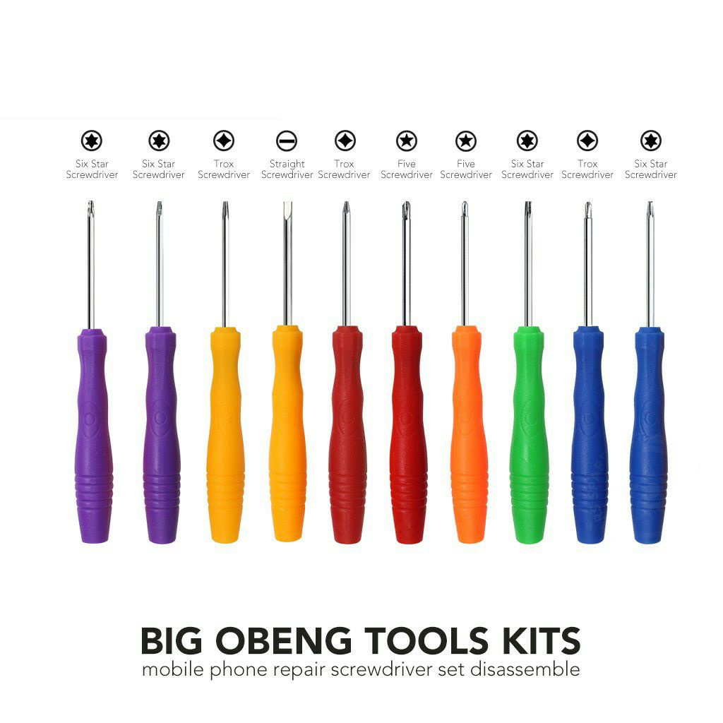 obeng set opening tools pembuka hp lengkap / alat servis